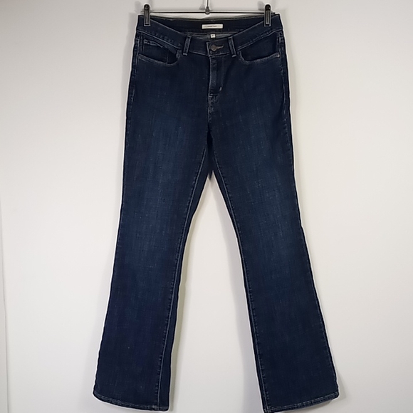 Levi's Classic Boot Mid-Rise Blue Jeans Size 6M - Picture 6 of 16